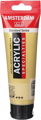 Краска акриловая № 802 Золотой темный 120 мл Amsterdam Standart Royal Talens