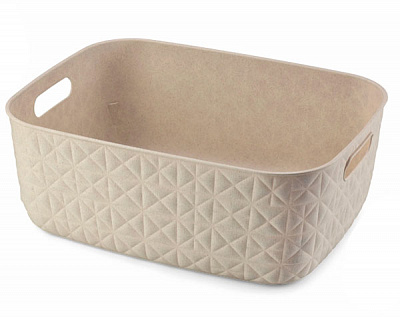 Кошик для зберігання Curver 258717 кремовий Softex M 12,5 л 143x379x292 мм