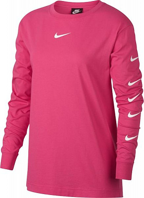 Футболка Nike W NSW SWSH TOP LS AO2275-674 L червоний