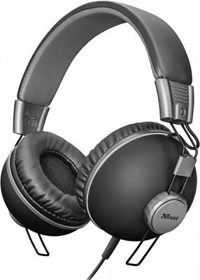 Навушники Trust TRUST Noma Headphones black