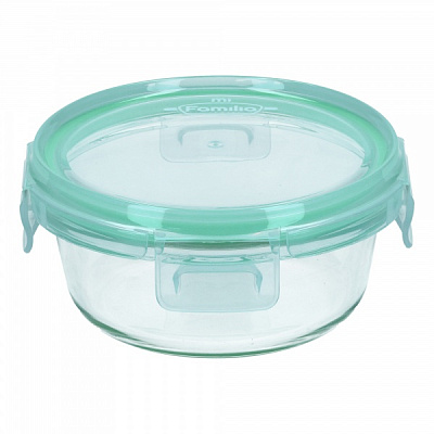 Контейнер Full wrapped 400 мл круглий м'ятний miFamilia