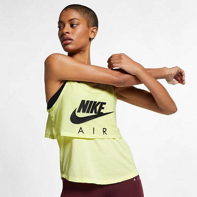 Майка Nike W_AIR_TAGX AT7950-335 L зеленый