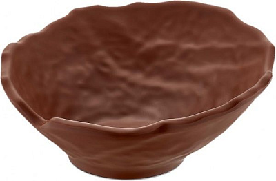 Салатник Terra Slanted коричневий 23,2 x 22,5 x 9,5 см Külsan