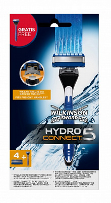 Станок для гоління WILKINSON SWORD HYDRO Hydro 5 Connect Clampack 1+5 5 шт.