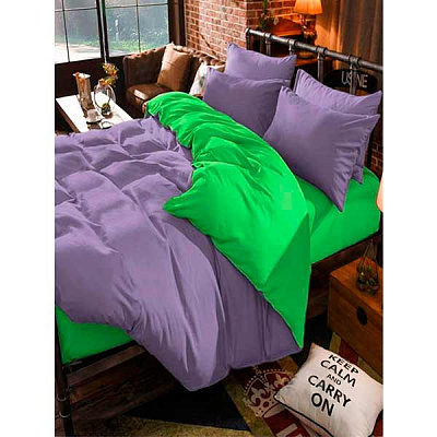 Комплект постельного белья corsair+acai 1,5 сп. фиолетовый 