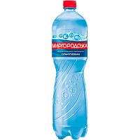 Вода минеральная Миргородська сильногазированная 1,5 л (4820000430012) 