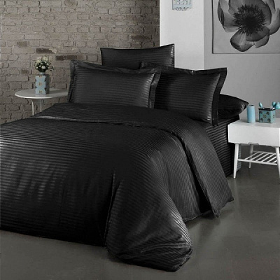 Комплект постільної білизни 2 чорний