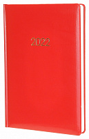 Дневник датированный Spectrum красный Optima A5 2022 E21849