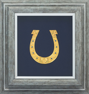 Декор настінний Подарунок «Підкова» 28,5x27 см золото