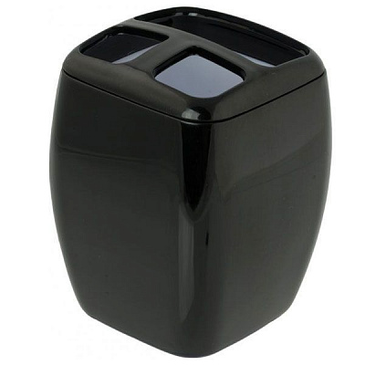 Тримач для зубних щіток Luna чорний