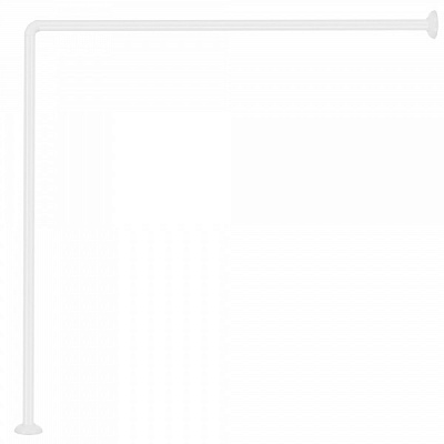 Карниз для ванной VOLVER 180 см белый 67210