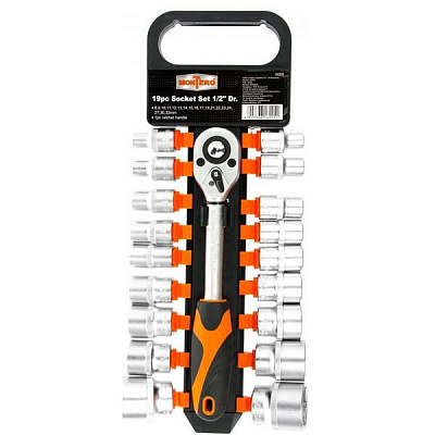 Набір торцевих головок Montero 16205 19 шт