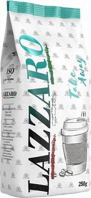 Кофе молотый Lazzaro Take away 250 г