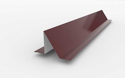 Планка снегозадержателя глянцевая Европрофиль RAL 3005 бордовая