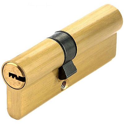 Циліндр Bruno Brass 45x35 ключ-ключ 80 мм латунь