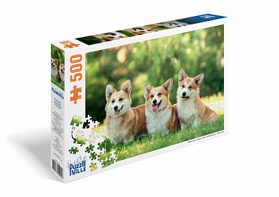 Пазл PUZZLEVILLE Веселые корги 500 элементов PZL500_10