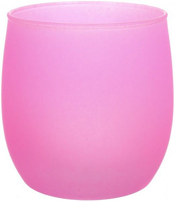 Подсвечник матовый розовый SP-70