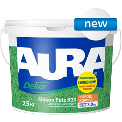 Штукатурка Aura Dekor Silikon Putz R30 3 мм 25 кг