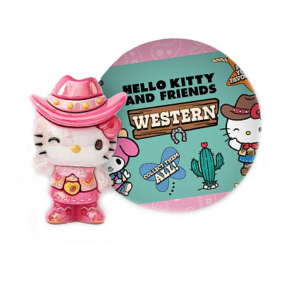 Фигурка-сюрприз Cool Things Pocket Money серии Hello Kitty Звезды Вестерна HK057