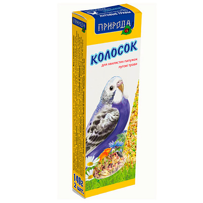 Корм Природа Колосок насіння лугових трав 140 г