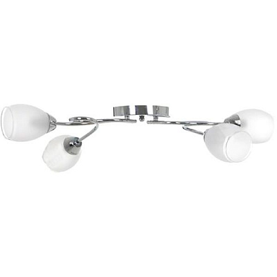Люстра потолочная Accento lighting Dijon ALPL-PL0076-4 4x40 Вт E14 хром 