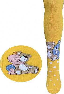 Колготки для девочек Брестские 849 3280 р.74-80 ярко-желтый 