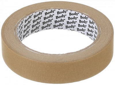 Малярная лента Body 2.4 x 40000см коричн. 60°С 200300012