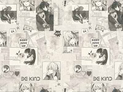 Шпалери вінілові на флізеліновій основі Слов'янські шпалери Elegance collection Наруто 2361-10 1,06x10,05 м