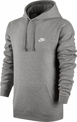 Джемпер Nike M NSW CLUB HOODIE PO BB 804346-063 р. 2XL серый
