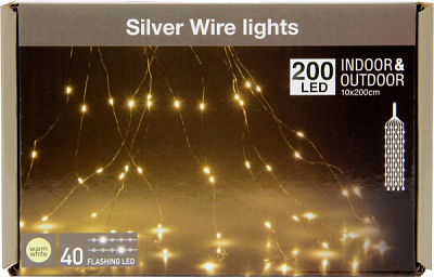 Электрогирлянда AХ8702620 встроенный светодиод (LED) 200 ламп 