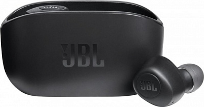 Наушники JBL® Wave 100 TWS black (JBLW100TWSBLK) 