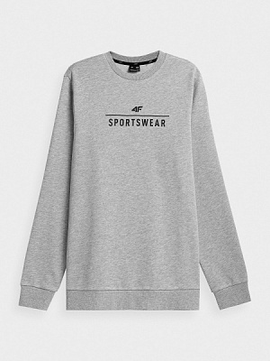 Світшот 4F SWEATSHIRT M349 4FSS23TSWSM349-27M р. M сірий