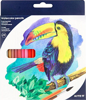 Карандаши цветные акварельные 24 шт. K18-1050 KITE
