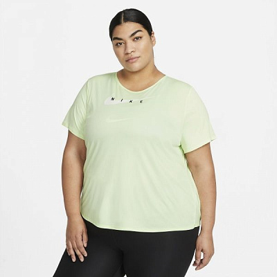Футболка Nike W NK SWOOSH RUN TOP SS CZ9278-701 M м'ятний