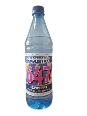 Розчинник 647 Maximum 0,75 л 0,53 кг