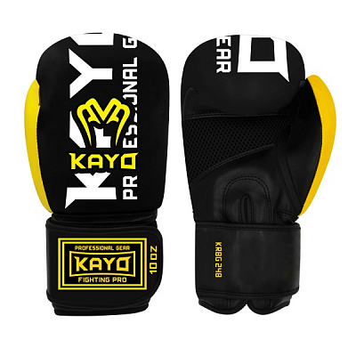 Боксерские перчатки KRBG-248 BLK-8 8oz черный