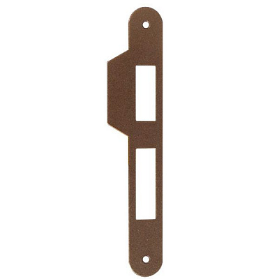 Ответная планка четвертная 13 мм античная бронза