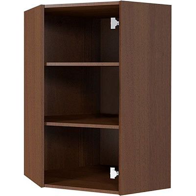 Шкаф верхний угловой Грейд 60x92 орех