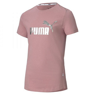 Футболка Puma ESS+ Tee 58255616 116 рожевий