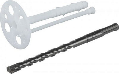 Дюбель для теплоізоляціїдля пінопласту з подовженою зоною розпору 10x110 мм 30 шт.