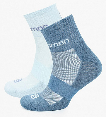 Шкарпетки Salomon S EVASION 2-PACK LC1554300 р.M синій