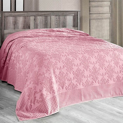 Простынь махровая Sitare 200x220 см розовый Arya 
