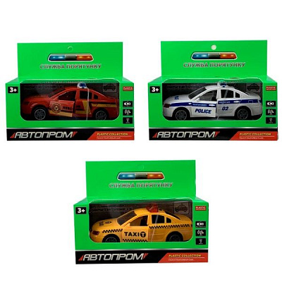 Автомобіль інерційний Автопром 3 види в асортименті 4697