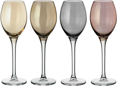 Набір бокалів для лікеру Polka Metallics 70 мл 4 шт. LSA