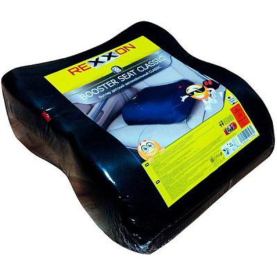 Автокрісло-бустер Rexxon Bubu дитяче чорний 3-1-3-21-1