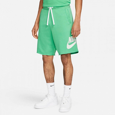 Шорты Nike CLUB ALUMNI HBR FT SHORT DX0502-363 р. 2XL зеленый