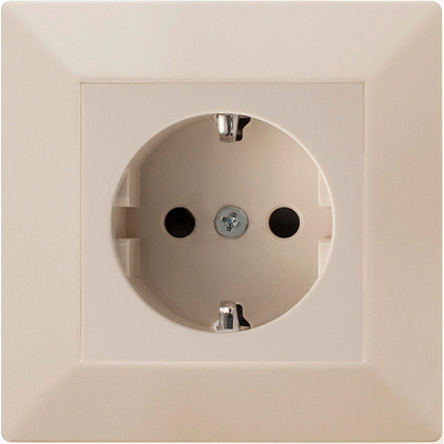 Розетка HausMark Alta кремовий SNG-SCP.SQ20MG1WG-CR
