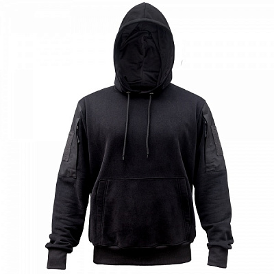 Худи Expert ® тактическое 3х нить/мембрана р. XXL черный