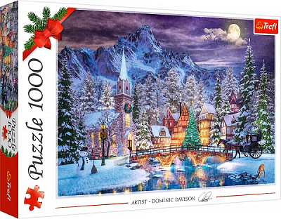 Пазлы Trefl Рождественская атмосфера 1000 элементов 10629