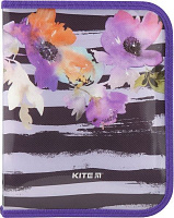 Папка с zip-замком В5 Flowers K18-203-2 KITE